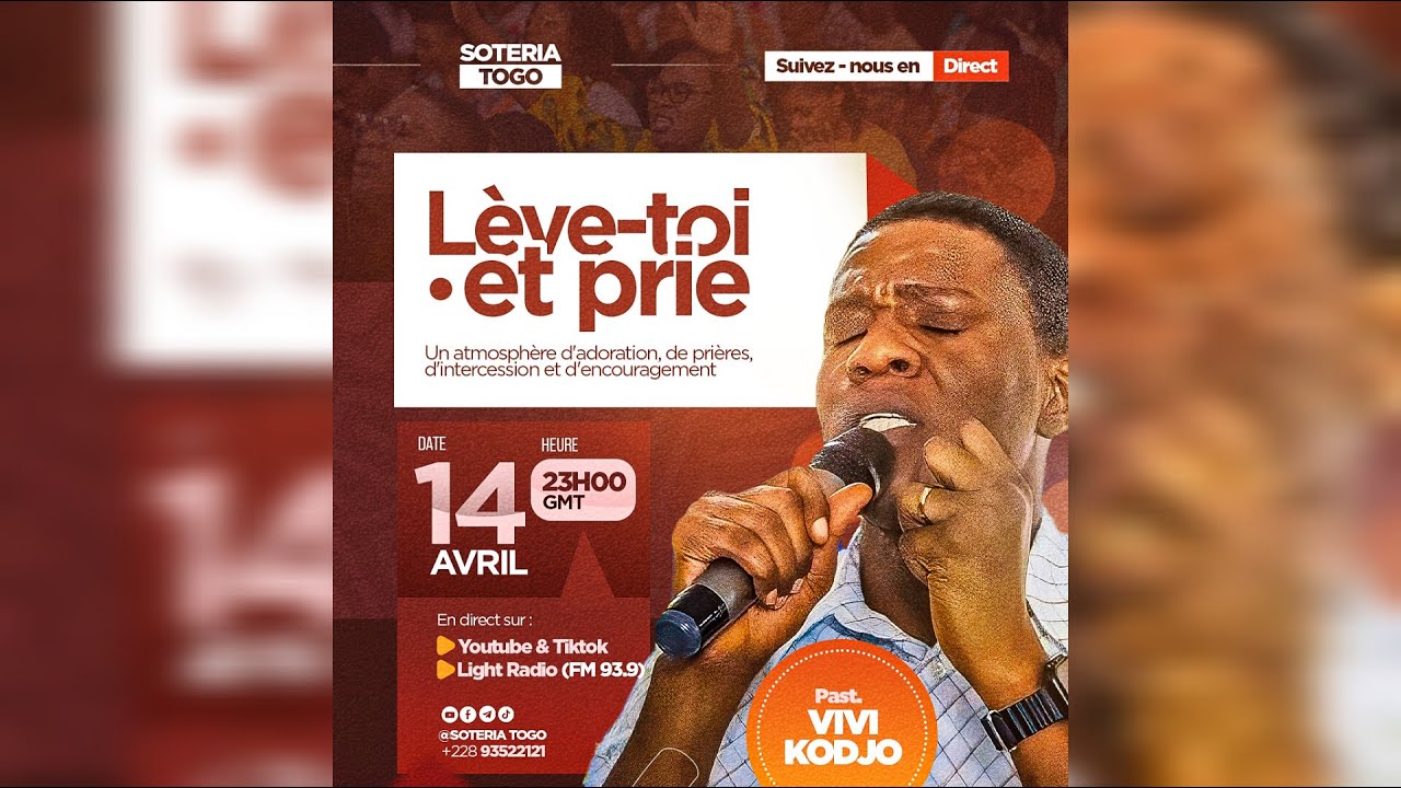 🇹🇬 LÈVE-TOI ET PRIE POUR LA NOUVELLE SEMAINE | LUNDI 14 AVRIL 2025