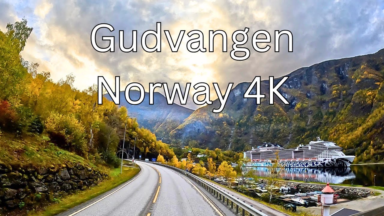 Driving from Fodnes to Gudvangen (4K) - Norway Road Trip