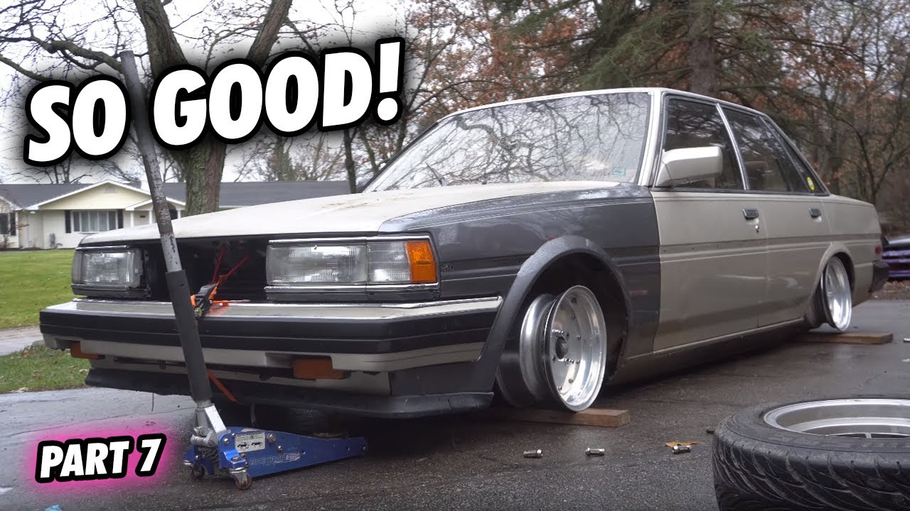 NEW WHEELS!! // Tim's Boosted 5M MX73 Cressida Project // PART 7