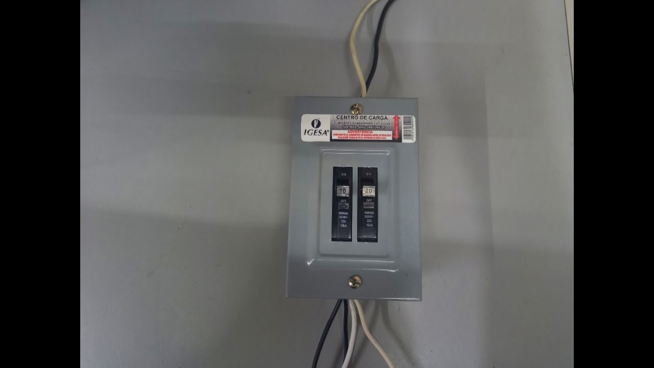 Como Conectar Un Centro De Carga