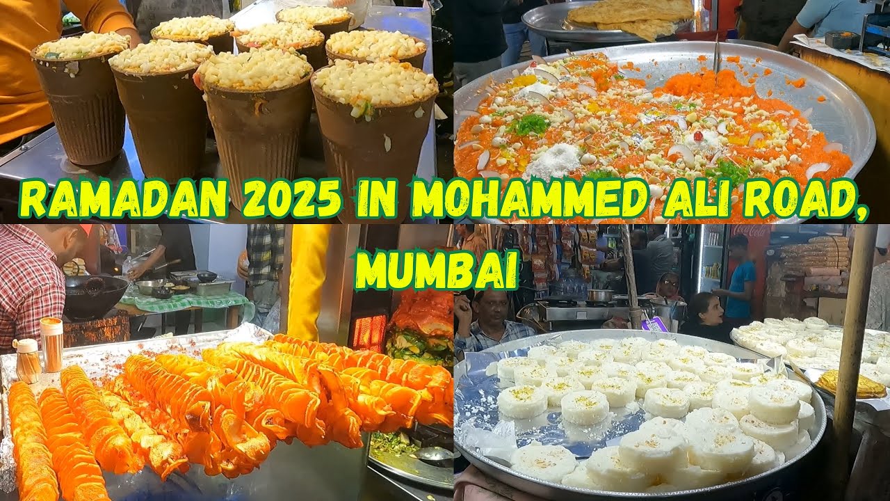 Ramadan 2025 In Mohammed Ali Road Walking Street Food Tour | Mumbai | India.
