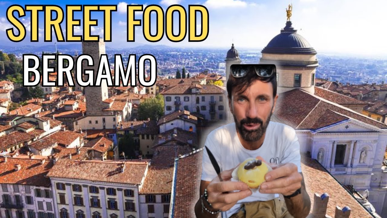 BERGAMO ALTA  cibo di strada in un giorno