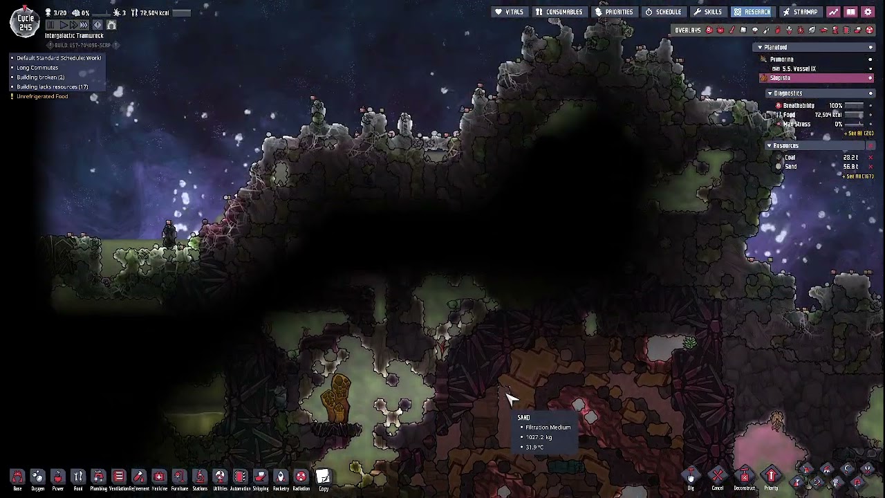 Oxygen Not Included Jurassic Episode 15 - TIME FOR SPAAAAAACE