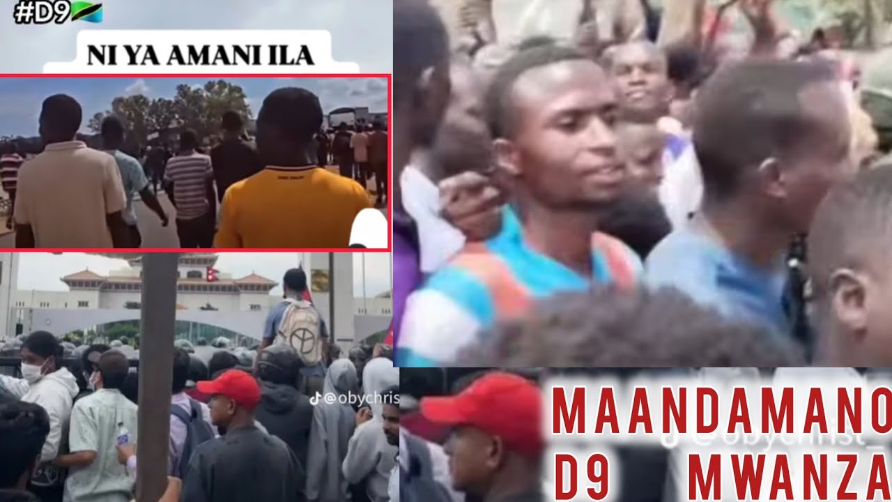 9 DEC  maandamano YAANZA MKIONI MWANZA