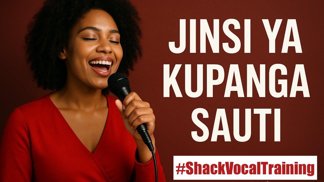 JINSI YA KUPANGA SAUTI, WAKATI WA KUSIFU NA KUABUDU AU KIKUNDI / SHACK VOCAL TRAINING