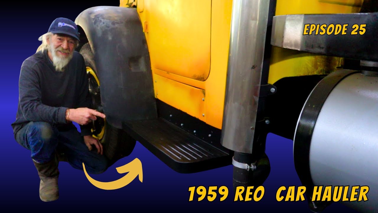 I Build Custom Running Boards for the 1959 REO Truck.
