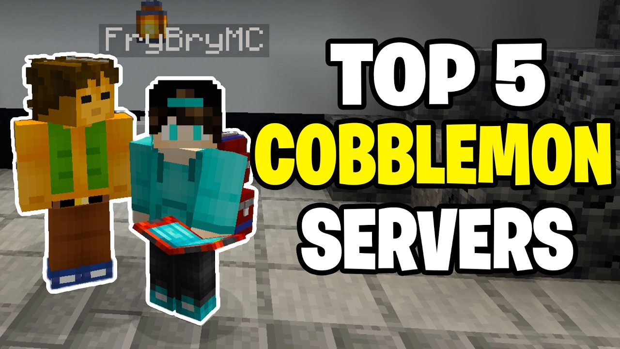 ТОП-5 ЛУЧШИХ СЕРВЕРОВ COBBLEMON в Minecraft! (ЛЕТО 2026)