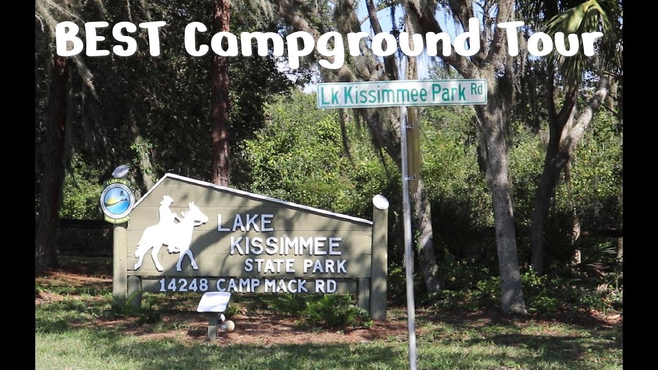 Lake Kissimmee State Park Florida - BEST Full Campground Detailed Walk Thru Tour of EVERY Campsite