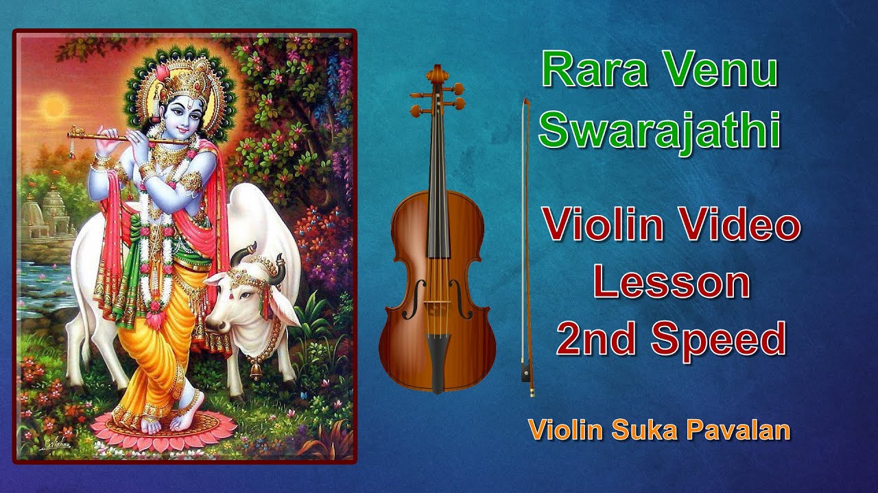 Rara Venu | Swarajathi | Violin Video Lesson 02/03