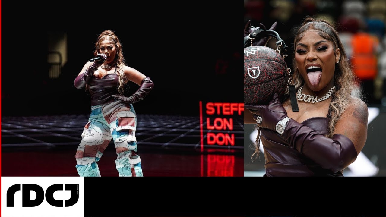 Stefflon Don’s London Lion Basketball Halftime Show