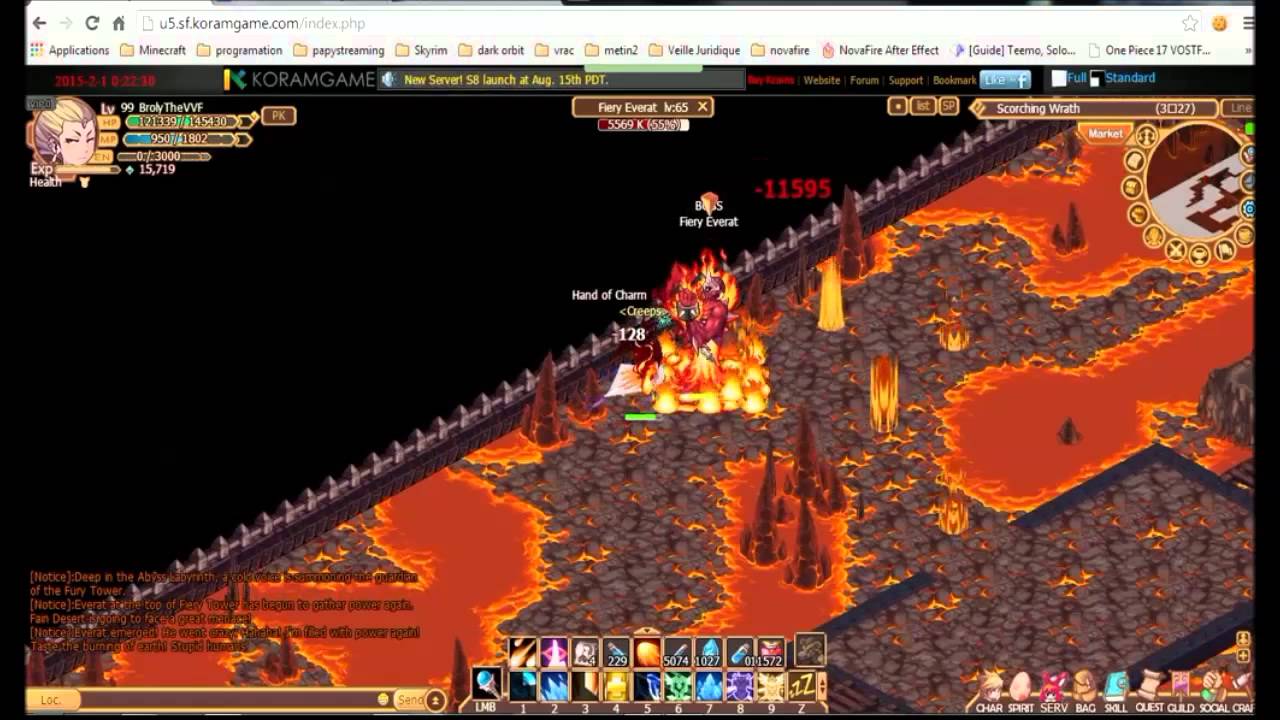 Serenia Fantasy WorldBoss N&deg;3 Shadow Evrat