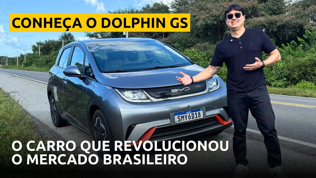 Conheça o BYD DOLPHIN GS. Funciona na cidade e na estrada? Review completo.