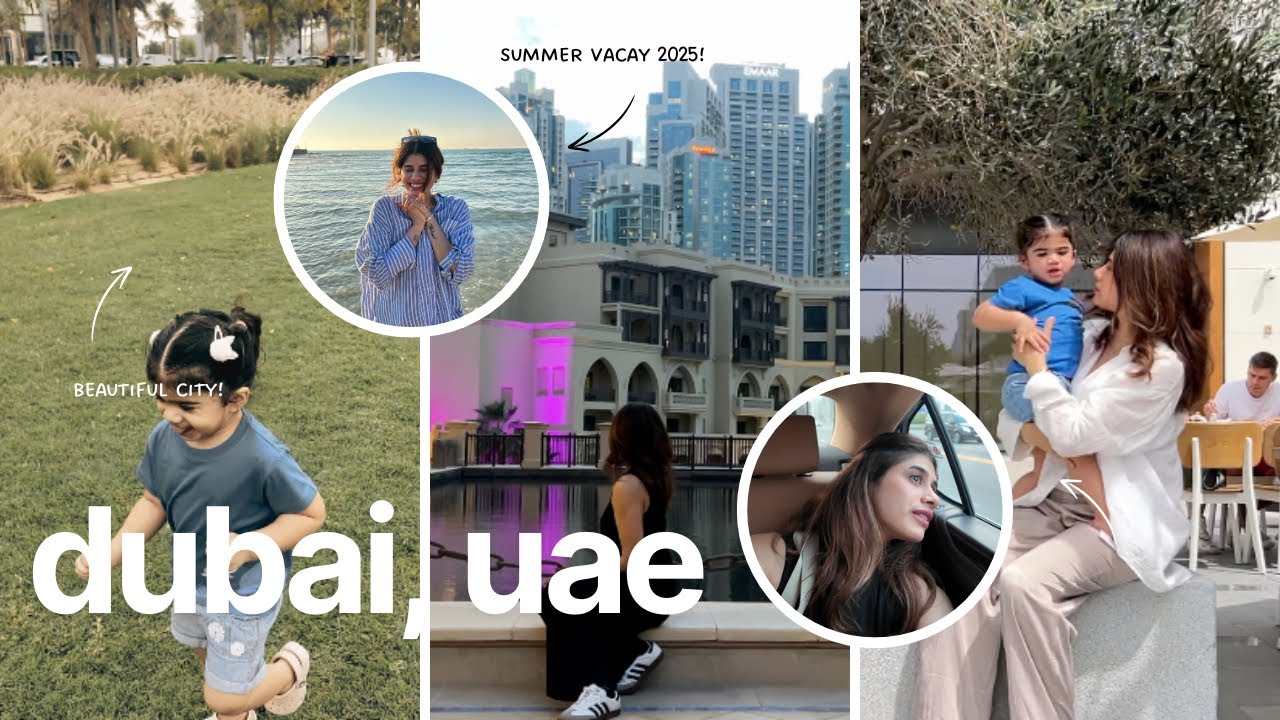 SUMMER IN DUBAI 🩷☀️ Vlog