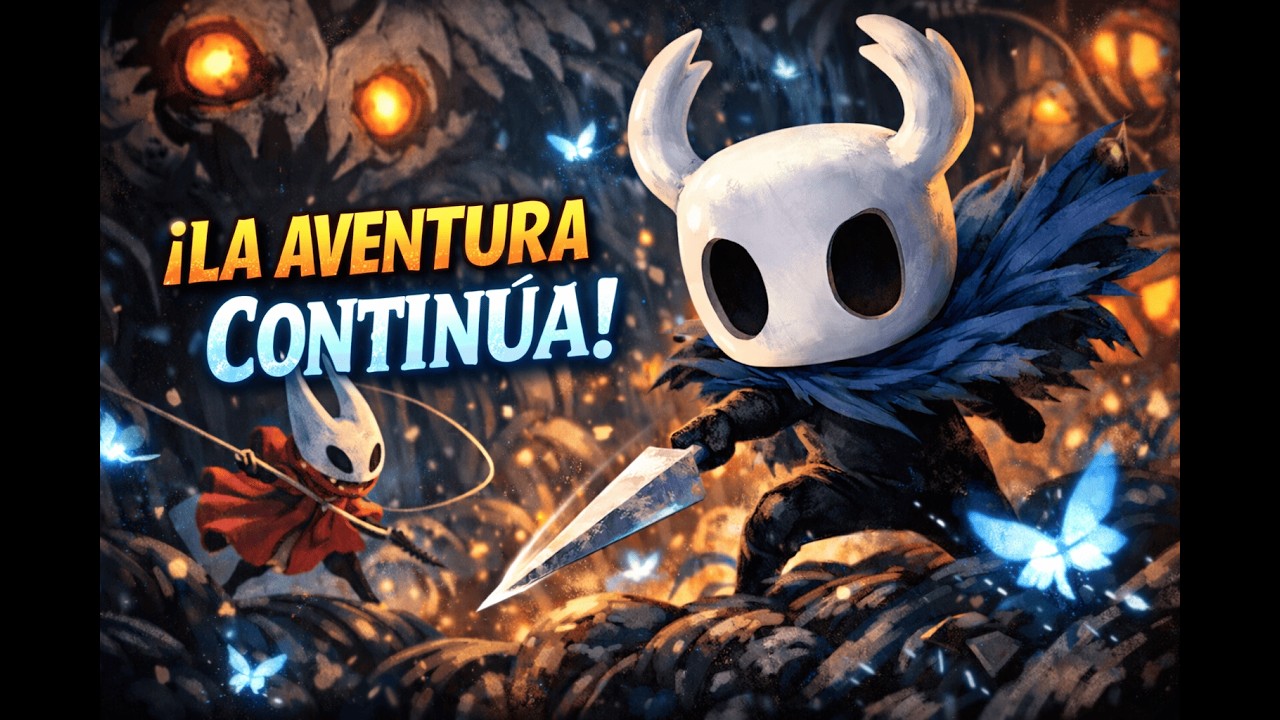 Explorando Cruces Olvidados y Sendero Verde… ¡Derroté a Hornet! | Hollow Knight - Capitulo 2