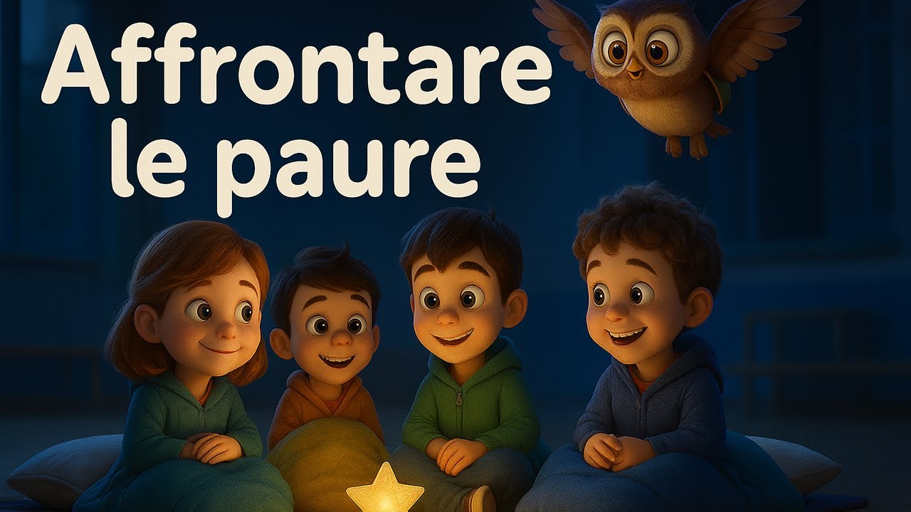 Affrontare le paure 🌙 | Favola della Buonanotte per Bambini