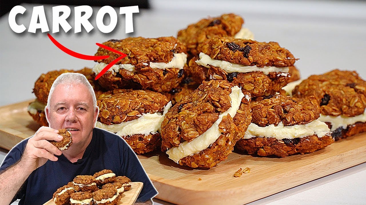 CARROT Cake Cookies - The ONLY WAY to Eat Carrot Cake Without a Fork!