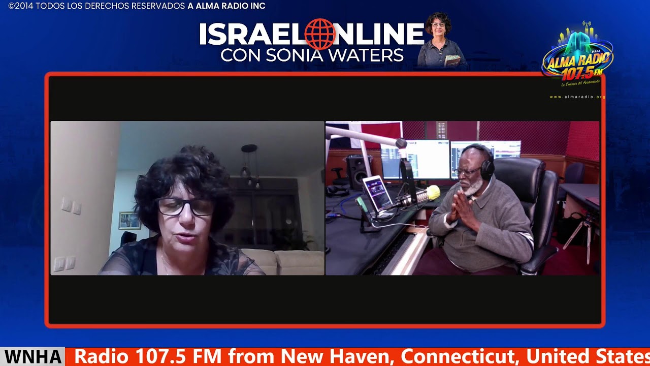 Polémica territorial de Israel - Israel Online, Sonia Water y el conductor Pastor Jose Champagne