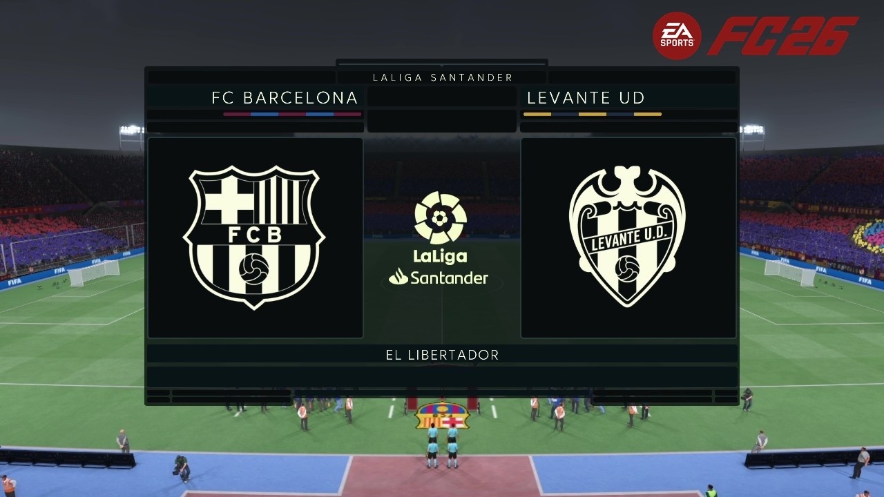 FC 26 - Barcelona vs. Levante - La liga 25/26 Full Match | PC™ [HD]