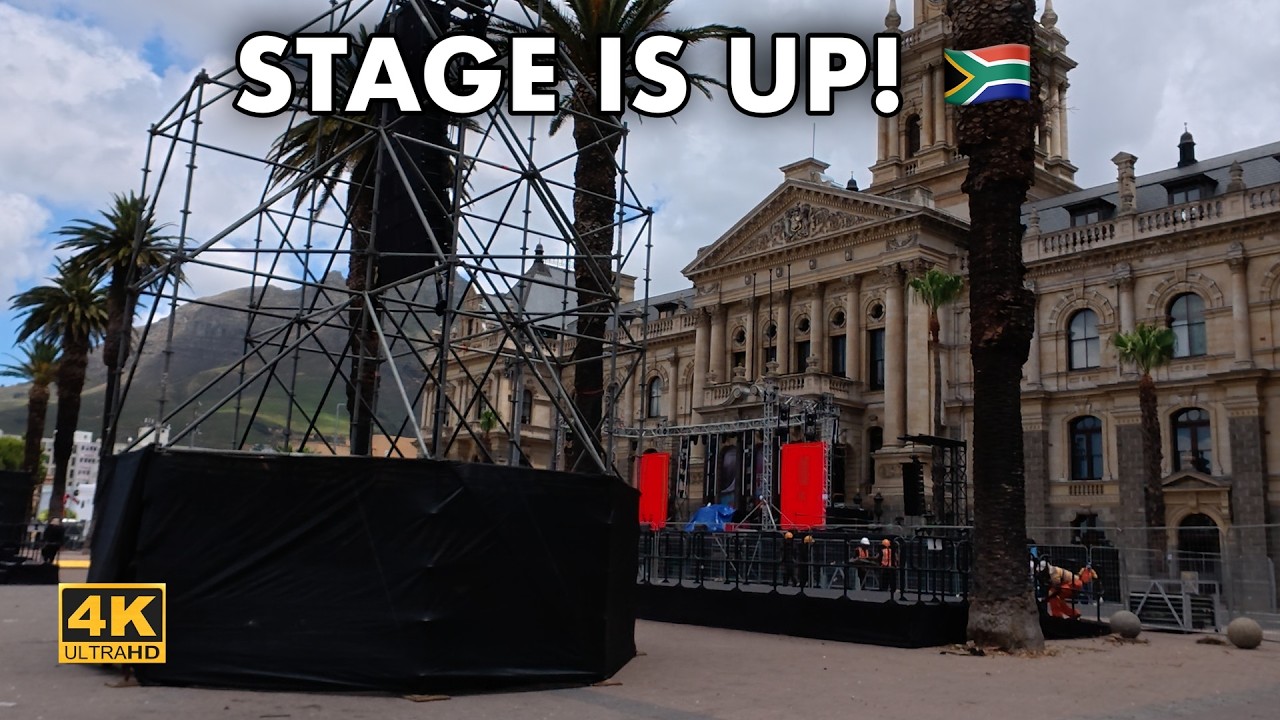 ✨ Cape Town Christmas Parade Setup 2025 – Festive Lights & Road Closures (4K)