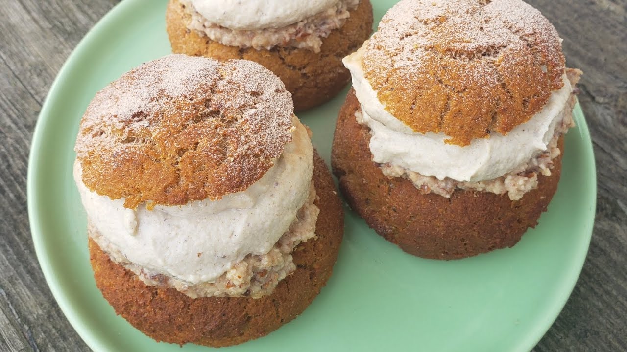 Semlor! Glutenfritt, sockerfritt & veganskt recept! (utan mjöl!) Såå gott!!!!