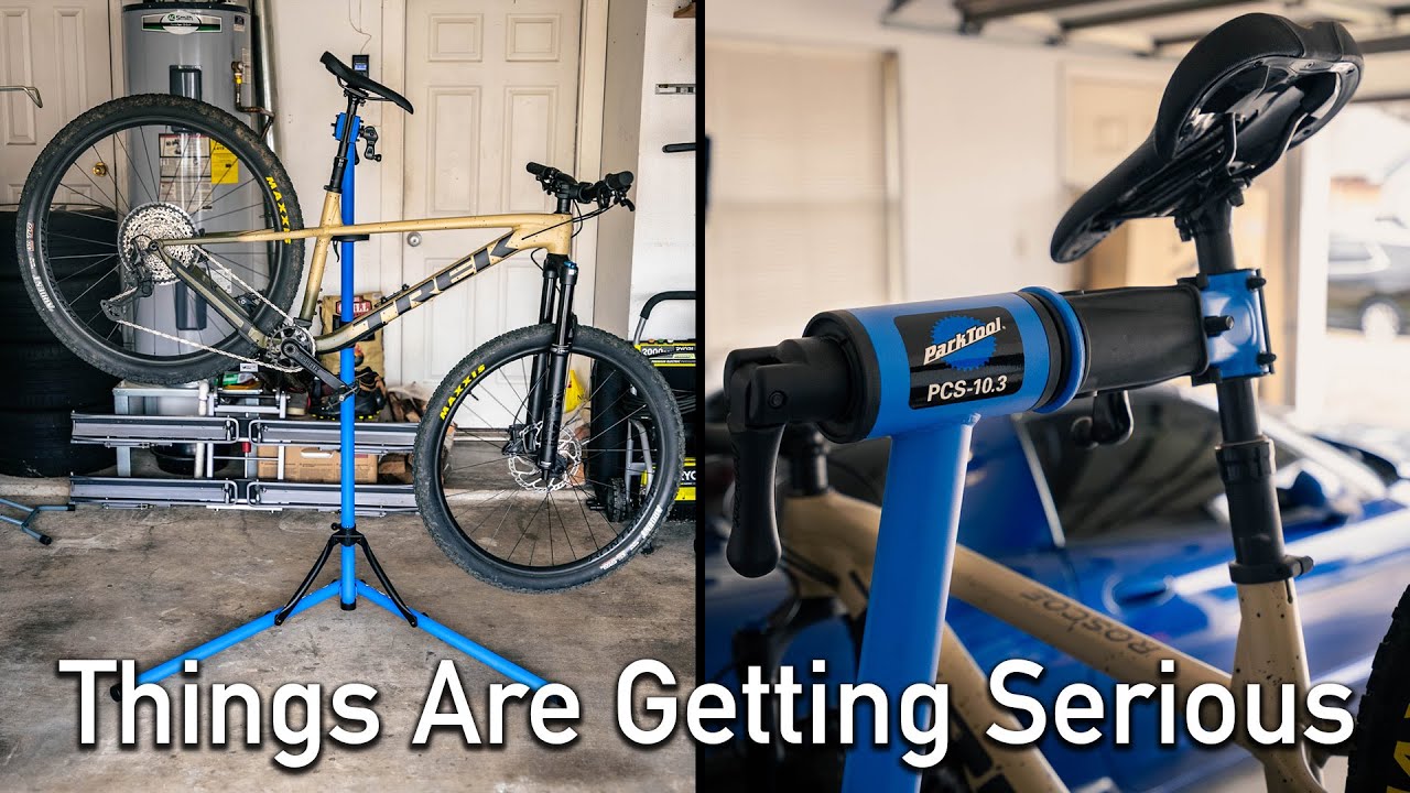Finally Decided I Need a Bicycle Repair Stand | Park Tool PCS 10.3 Unboxing and First Use