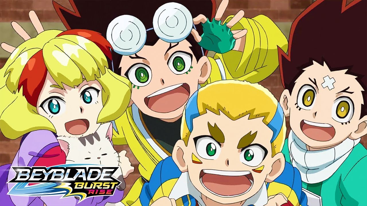 BEYBLADE BURST RISE Episode 1 Part 1: Ace Dragon! On the Rise!