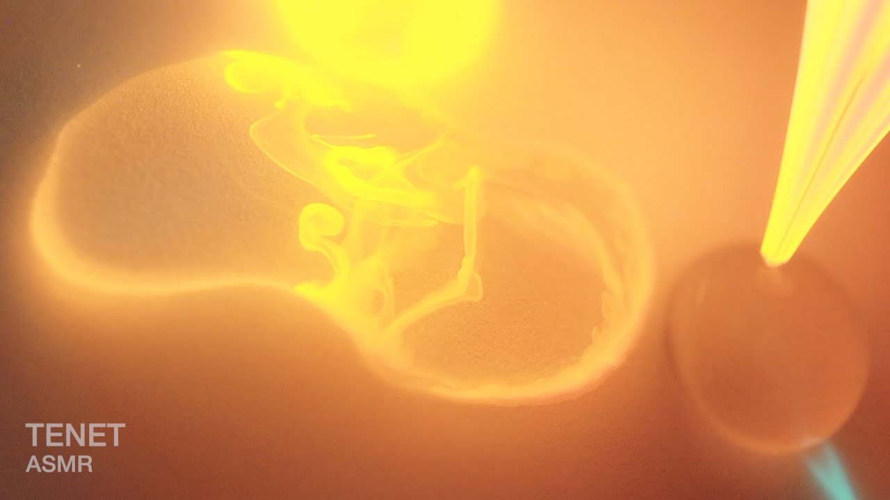 Glow ink drawing, writing with glass pen ASMR (no talking)
