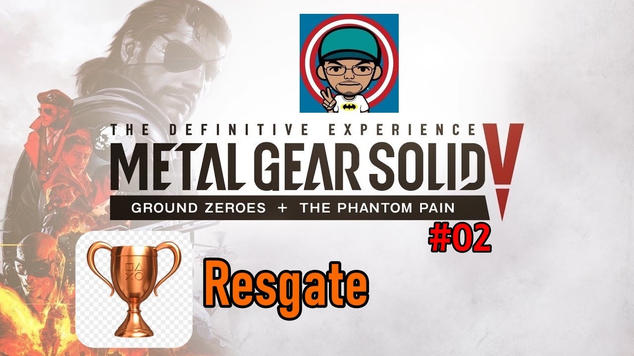 Metal Gear Solid V: DE - Ground Zeroes (PS4/Legendado PT-BR) #02 - Troféu/bronze - Resgate