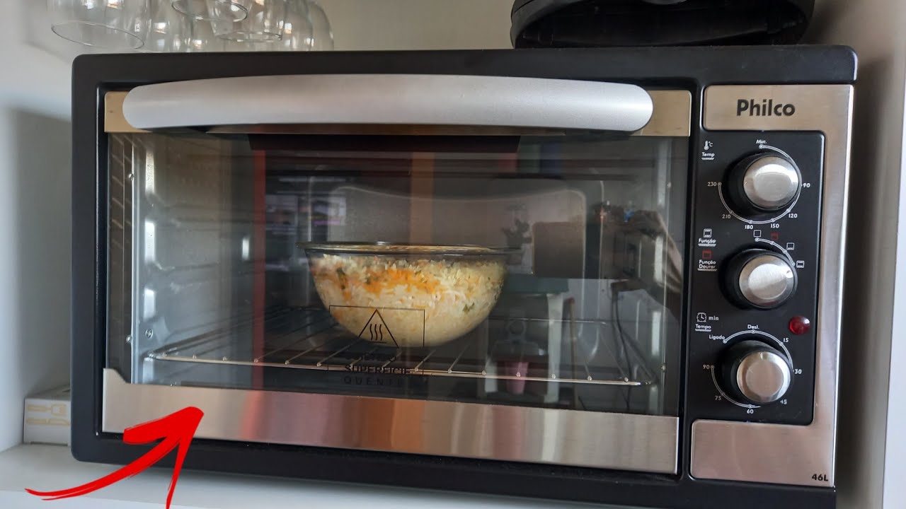 COMO COZINHAR ARROZ NO FORNO ELÉTRICO