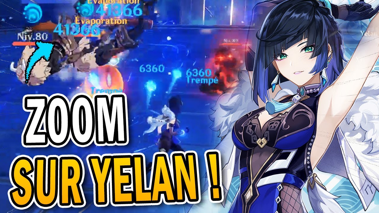 Zoom YELAN! Nouvelle 5⭐Hydro v2.7, Gameplay, aptitudes dégâts et constellations | Genshin Impact