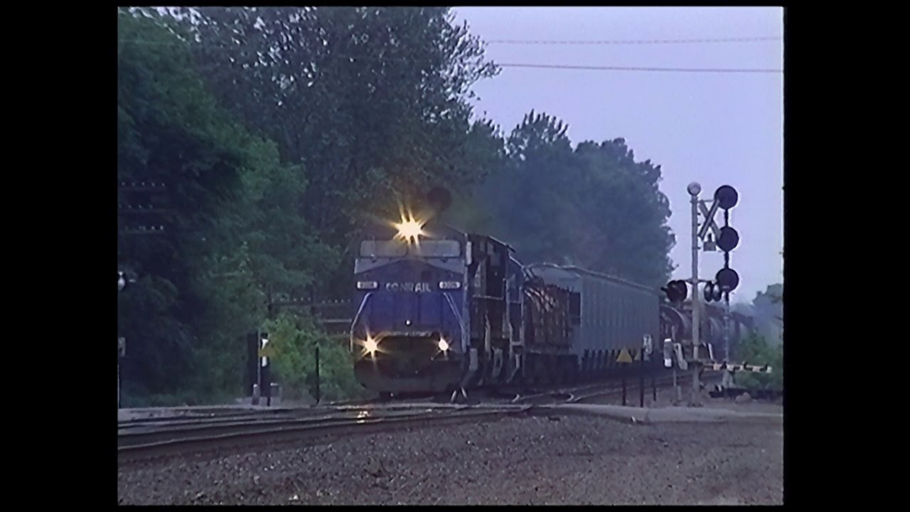 Conrail's Last Day at Crestline Ohio