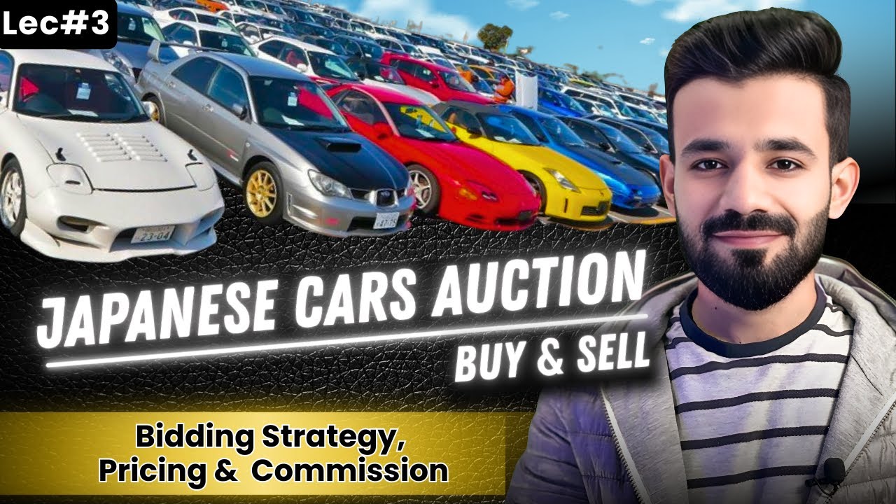 Japanese Used Cars Auction Lec#3 | Bidding Strategy & Pricing | profit diaries