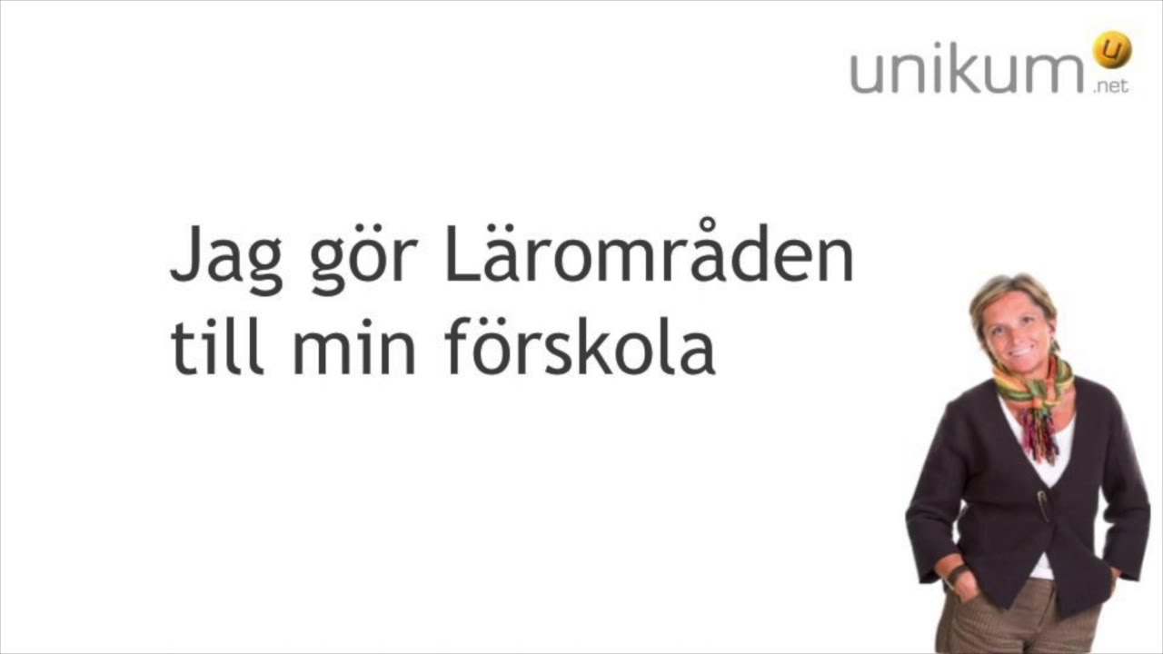 Jag gör Lärområden till min förskola