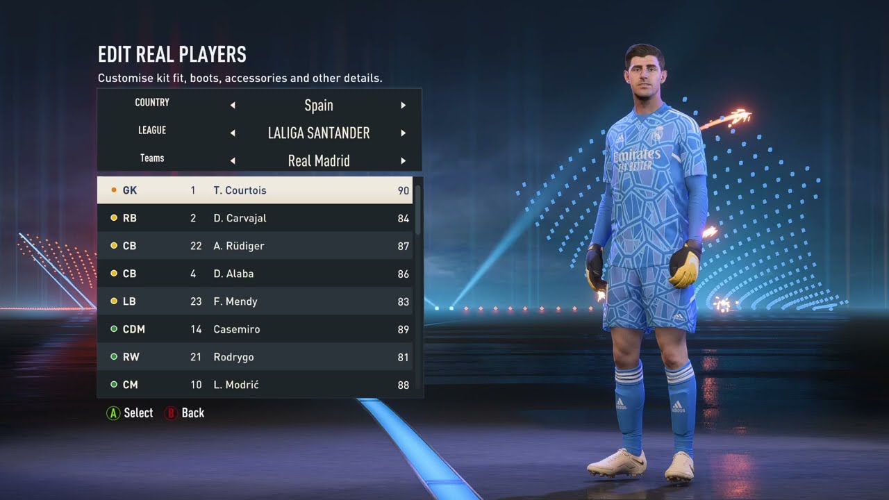 FIFA 23 - Real Madrid all Player Faces Models + Ratings #fifa23 #easports