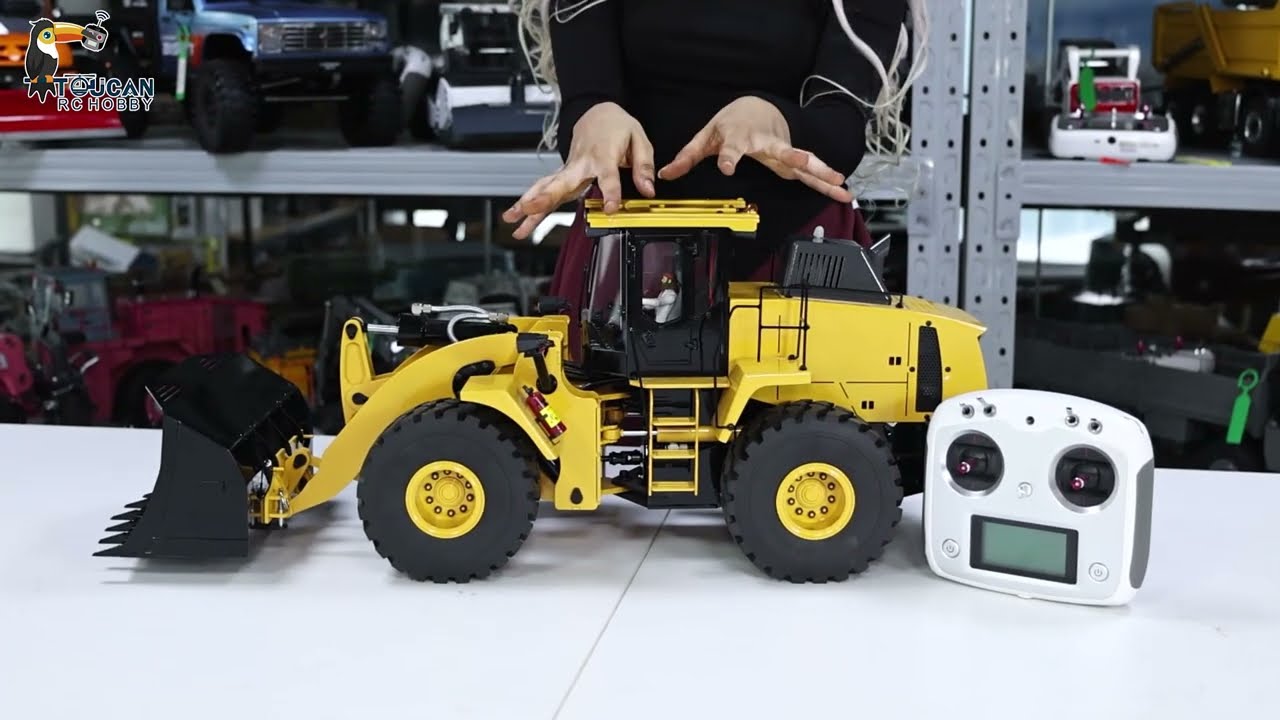 Reviewing  1/14 Scale Metal XDRC  WA470 RC Hydraulic Loader | The Ultimate RC Construction Beast!