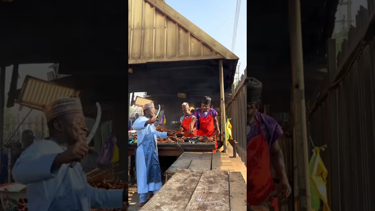 On set #hausaseries #labarina #sarkinwaka #gidanbadamasi #sairamovies #jamilunjidda