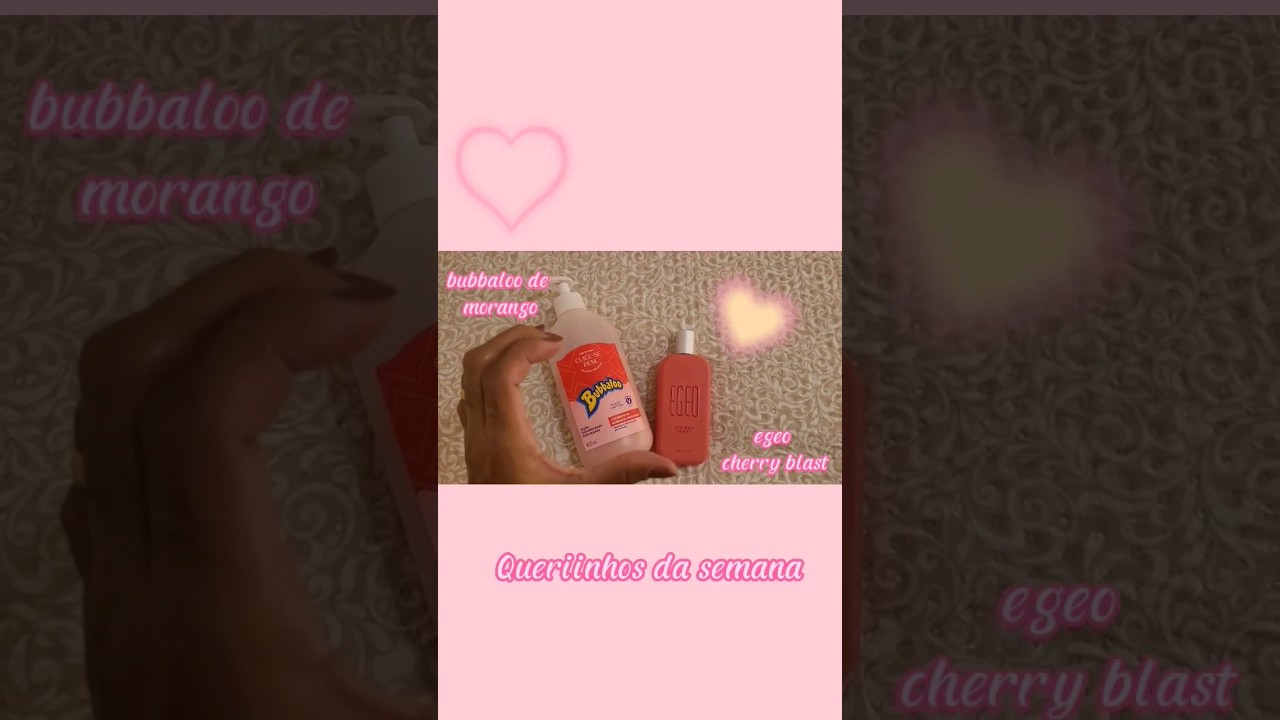 Perfumes da semana 