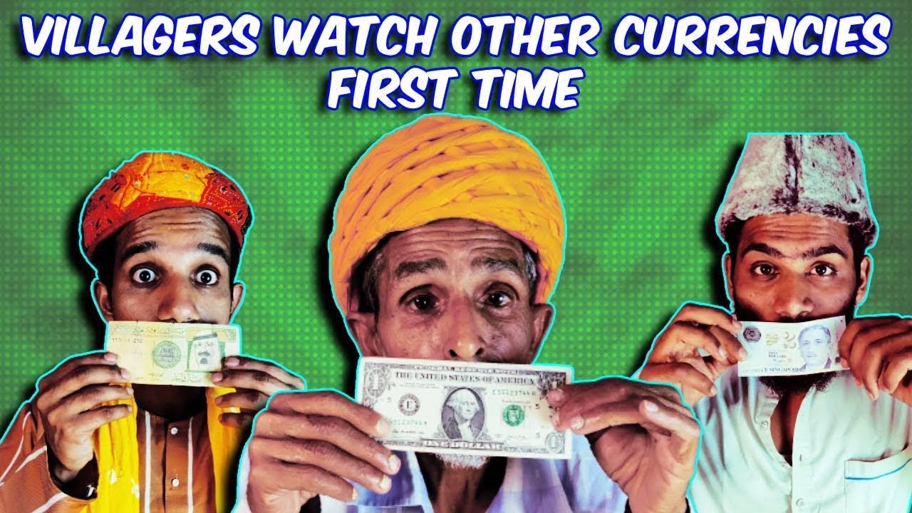 Villagers React To Forex Currency ! Tribal People React To Foreign Currency