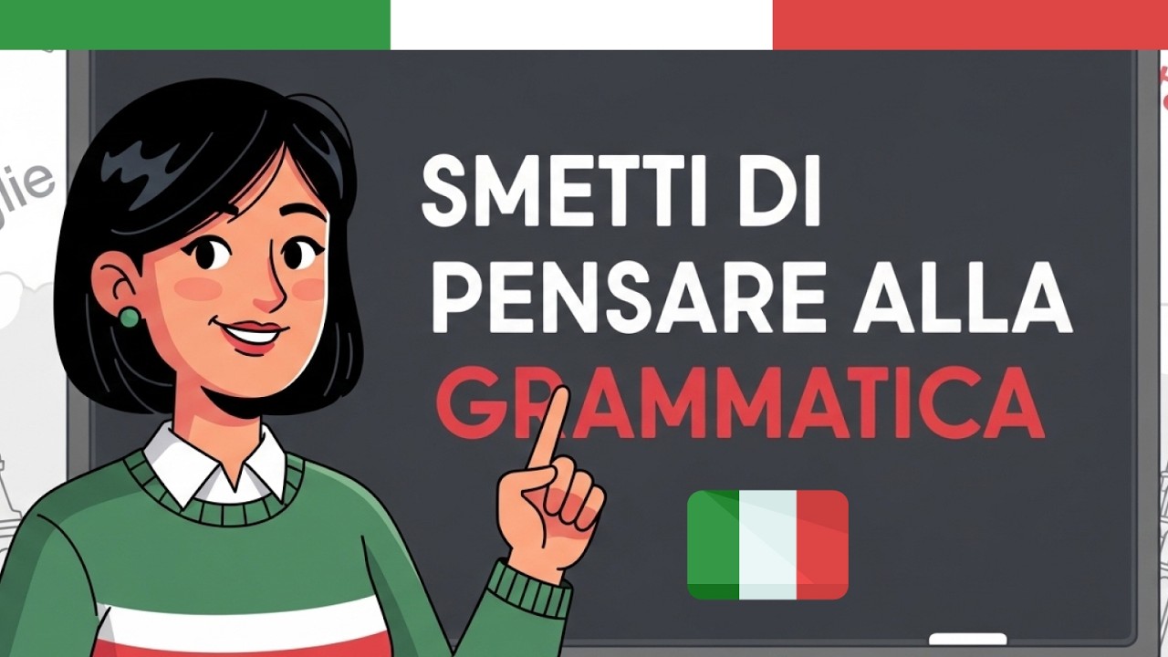 Imparare l’italiano B1-B2 Podcast: Parla Italiano senza Pensare Troppo alla Grammatica
