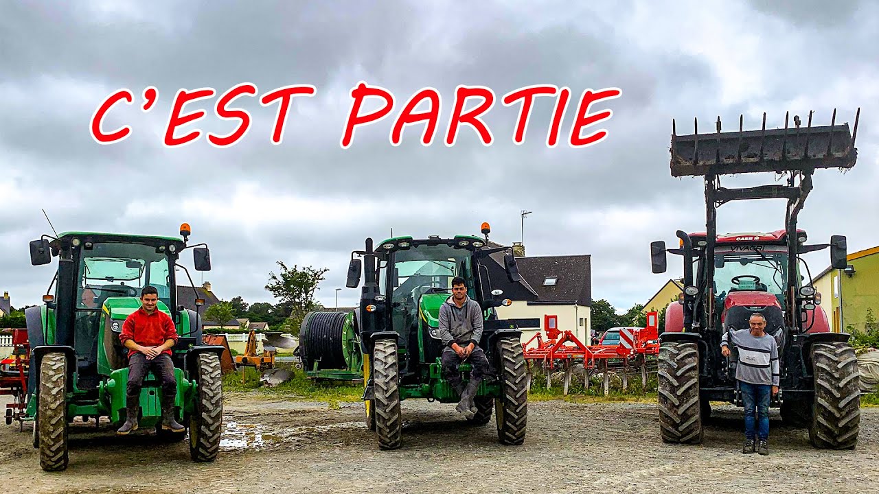 GROSSE SEMAINE ( RENOVATION DE MACHINE, PREPARATION DE TERRAINS, SEMIS, PLANTATION )