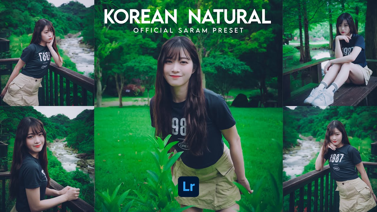 Korean Natural Green Preset - Lightroom premium presets free download