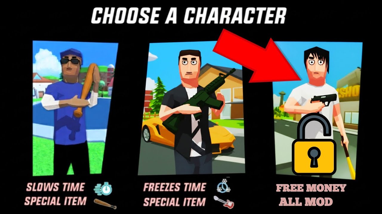 All Character Unlocked | Dude Theft Wars Update 2026 Mod 