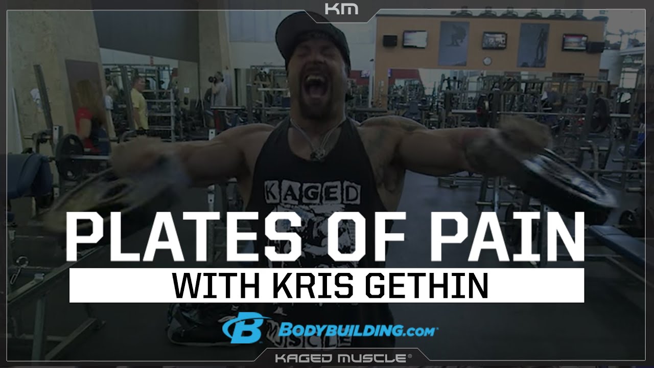 Kris Gethin Shoulder workout | Plates of Pain