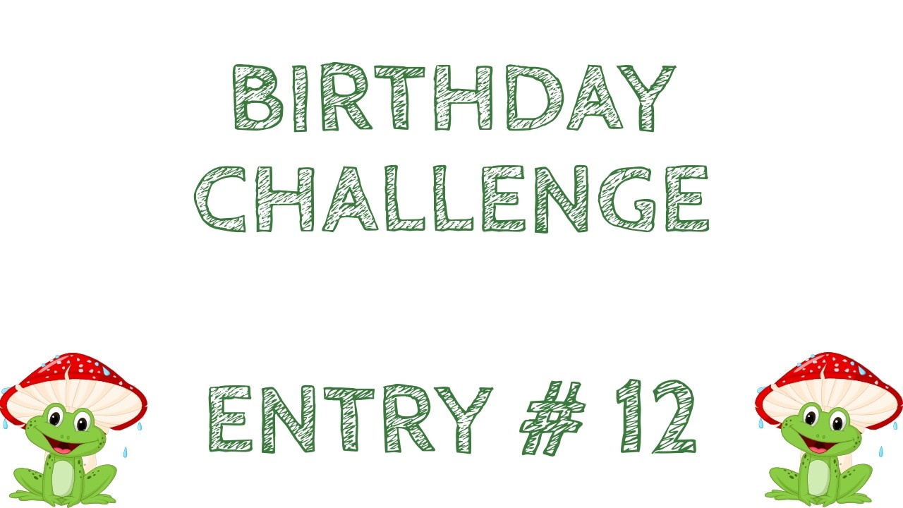 Bday Challenge Entry #12 from @CleverDuckCreations