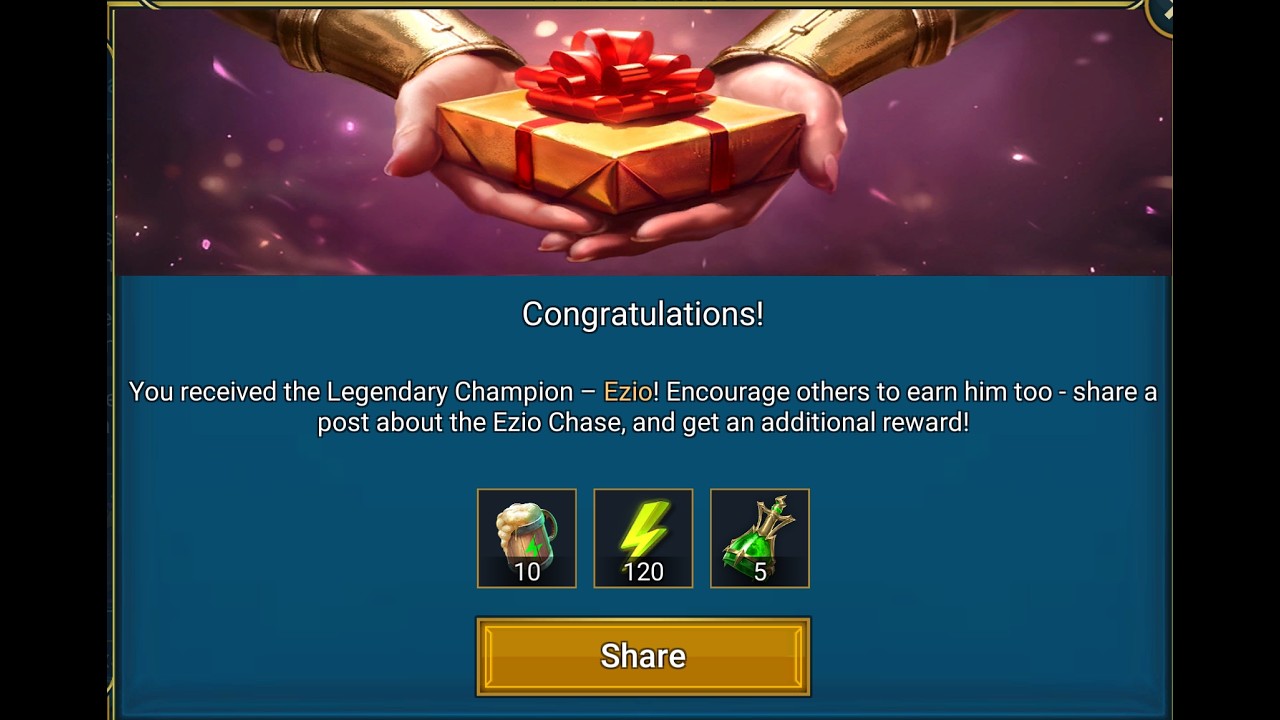 Raid Shadow Legends – Jurnalul unui RAIDer – F2P26 Ep11: Welcome Ezio