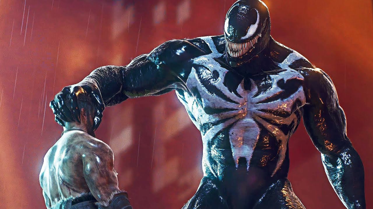 Venom Eats Kraven Fight Scene (2023) - Marvel's Spider-Man 2 PS5