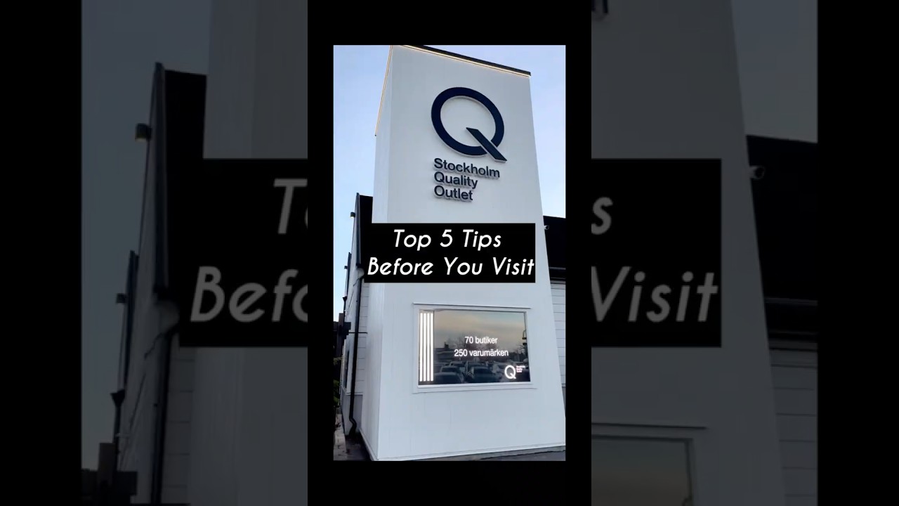 Top Tips Before Visiting Barkarby Outlet | Stockholm Shopping Guide