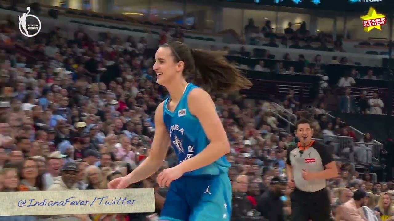 Caitlin Clark hits long-range bombs in WNBA All-Star Game, Kelsey Mitchell scores game-high 28 PTS