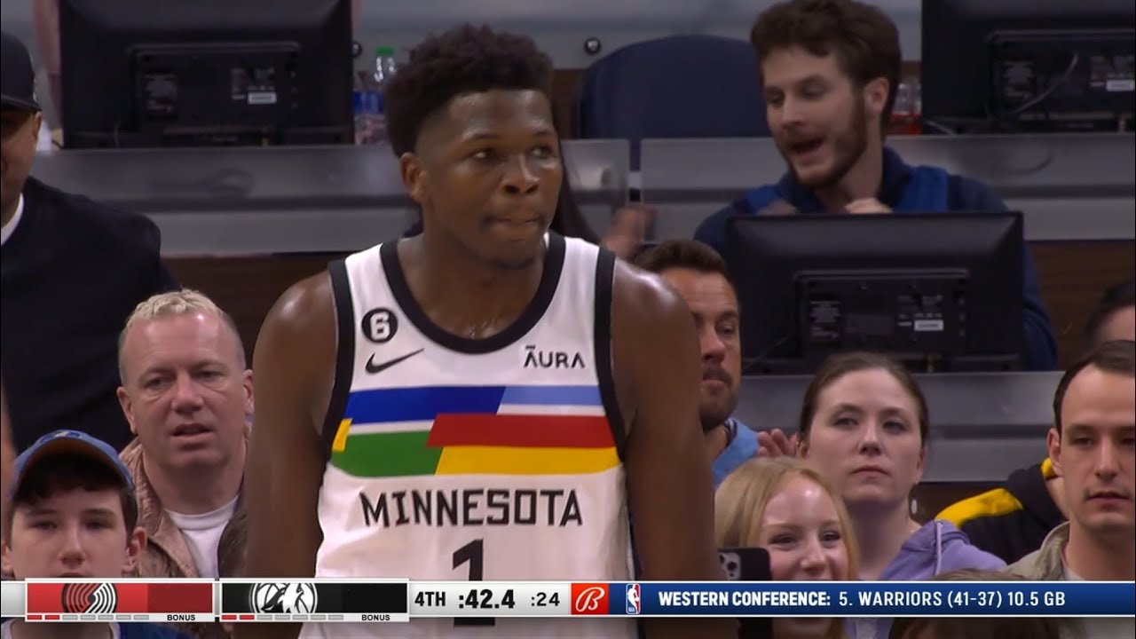 CRAZY ENDING! Minnesota Timberwolves vs Portland Trail Blazers Final Minutes ! 2022-23 NBA Season