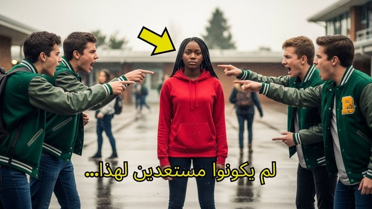 سخروا من الفتاة السوداء الجديدة… وما فعلته أمام المدرسة صدم الجميع